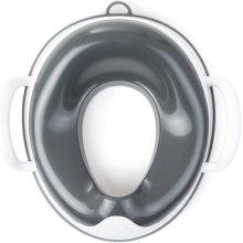 Miękka nakładka toaletowa z uchwytami weePOD Toilet Trainer SQUISH - szara - Prince Lionheart